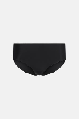 Culotte noire de SKINY avec bords festonnés.
