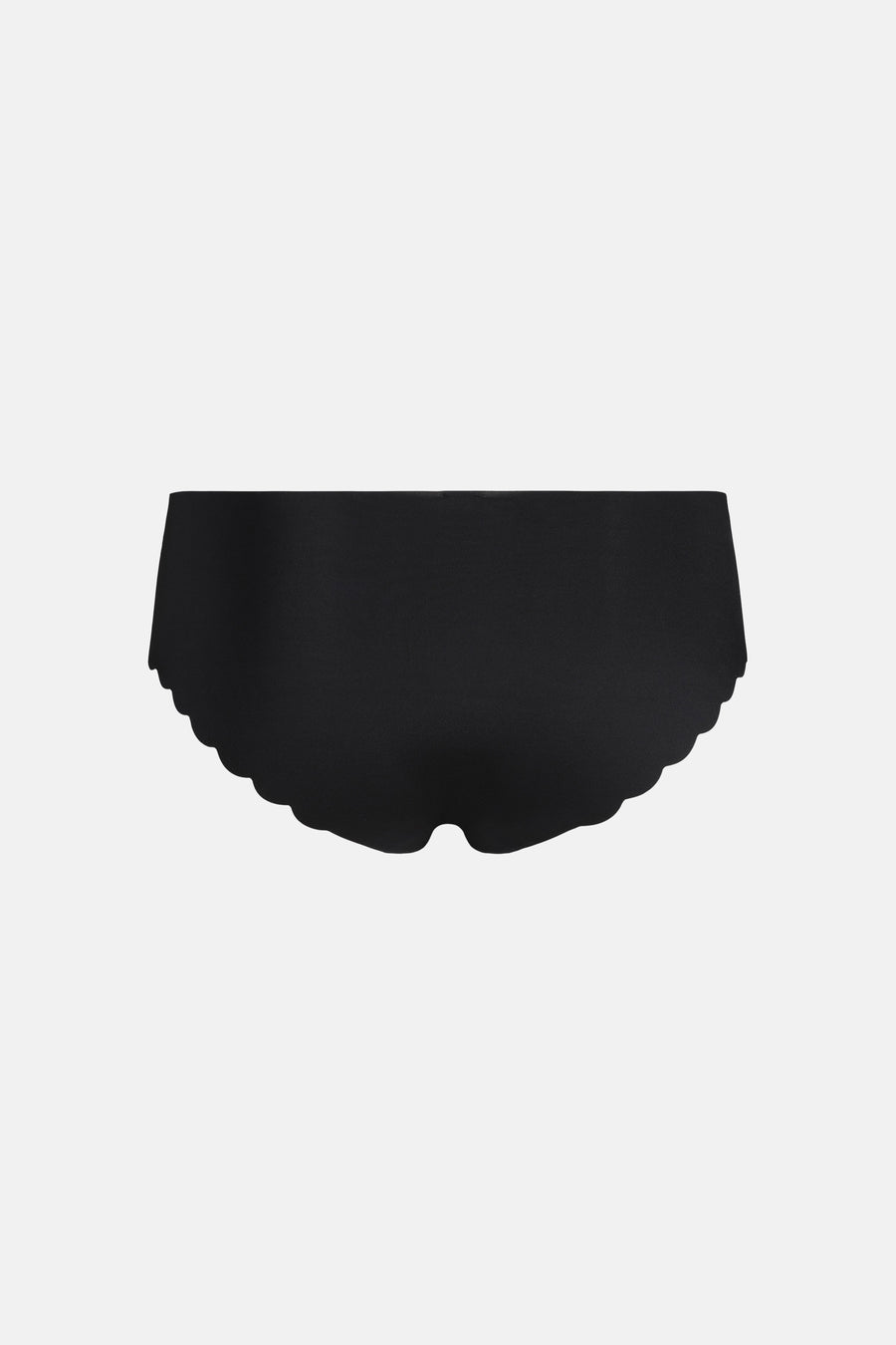 Culotte noire SKINY à bord festonné.