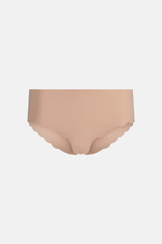 Culotte beige de SKINY avec bords festonnés aux ouvertures des jambes.