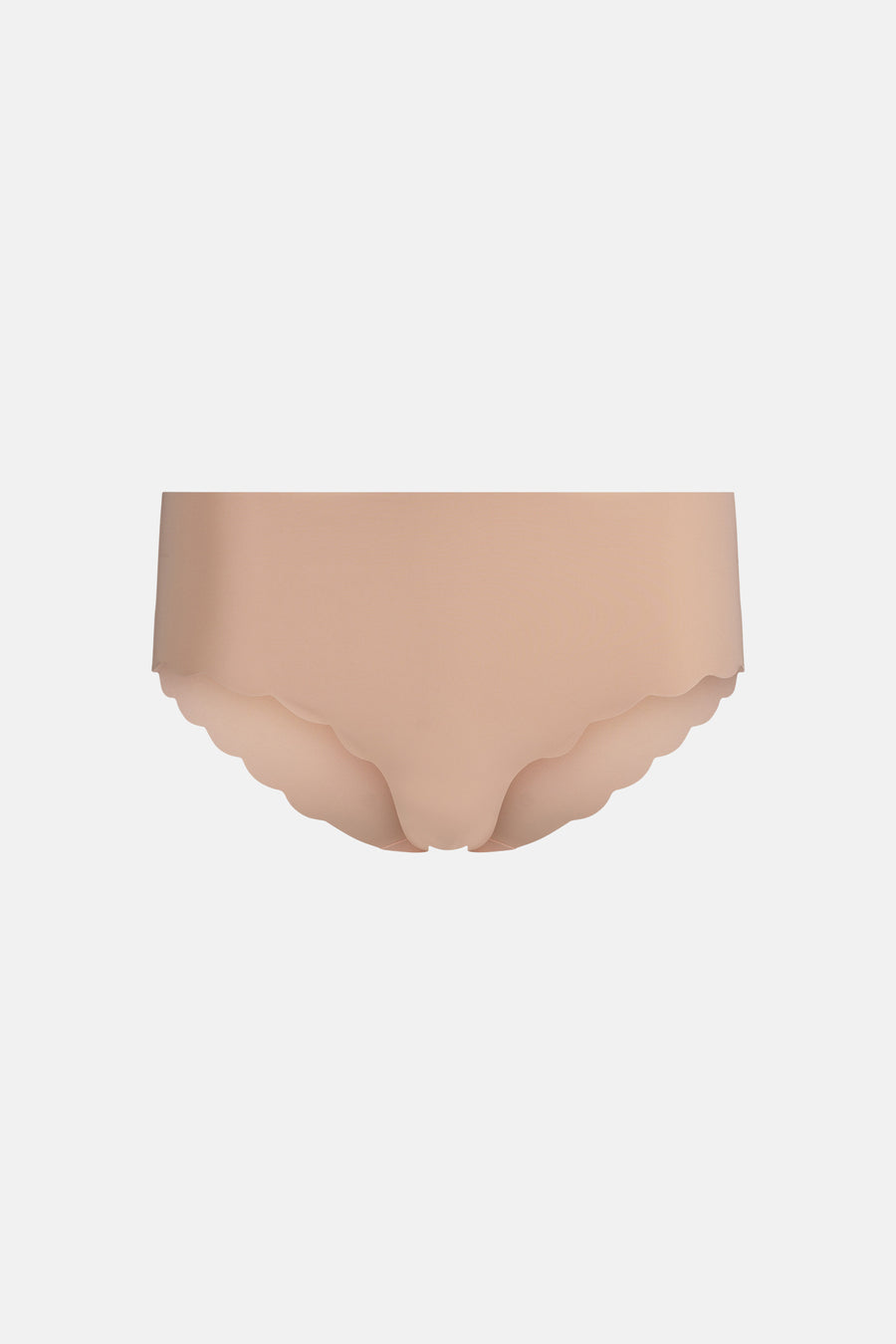 Culotte beige de SKINY avec bords festonnés aux ouvertures des jambes.