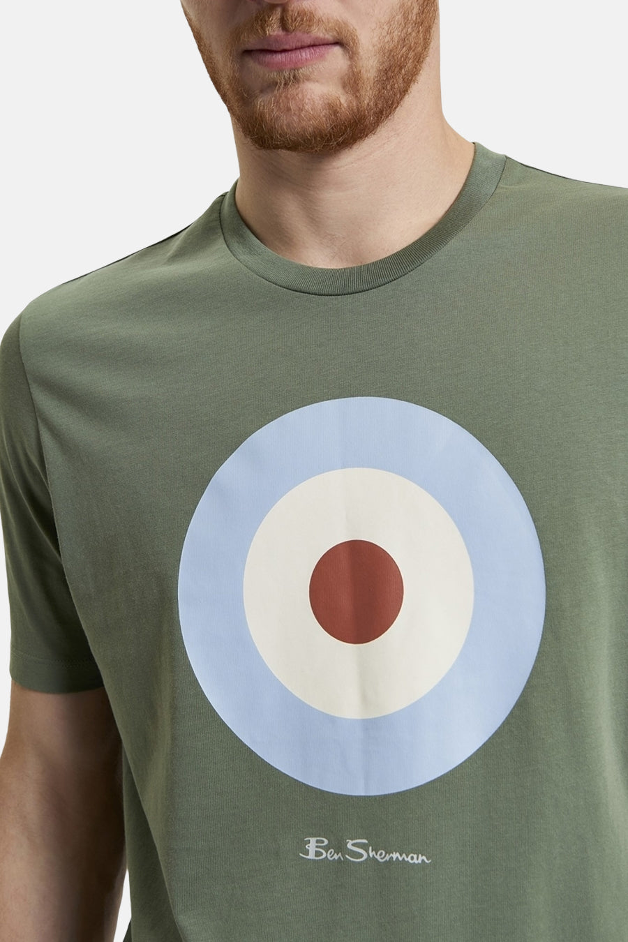 T-shirt à manches courtes - vert - BEN SHERMAN