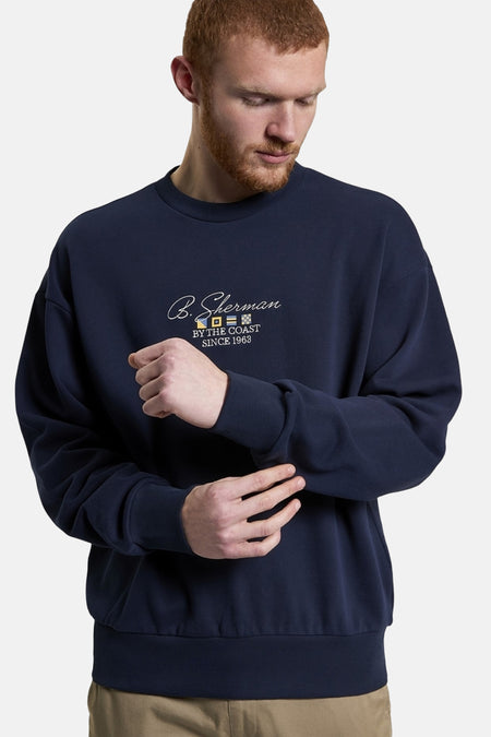 Sweat col O Bleu - BEN SHERMAN