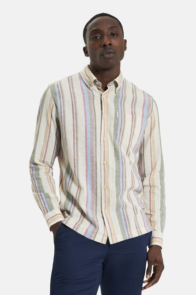 Chemise à manches longues - multicolore