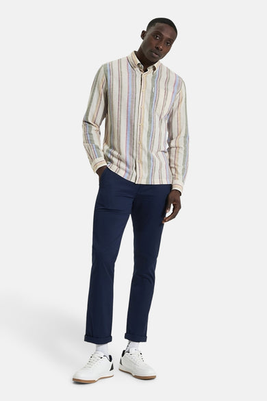 Chemise à manches longues - multicolore