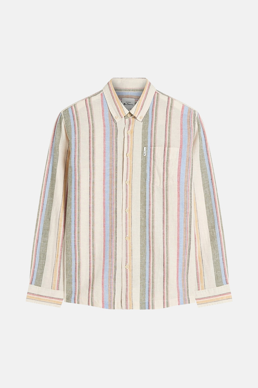 Chemise à manches longues - multicolore - BEN SHERMAN