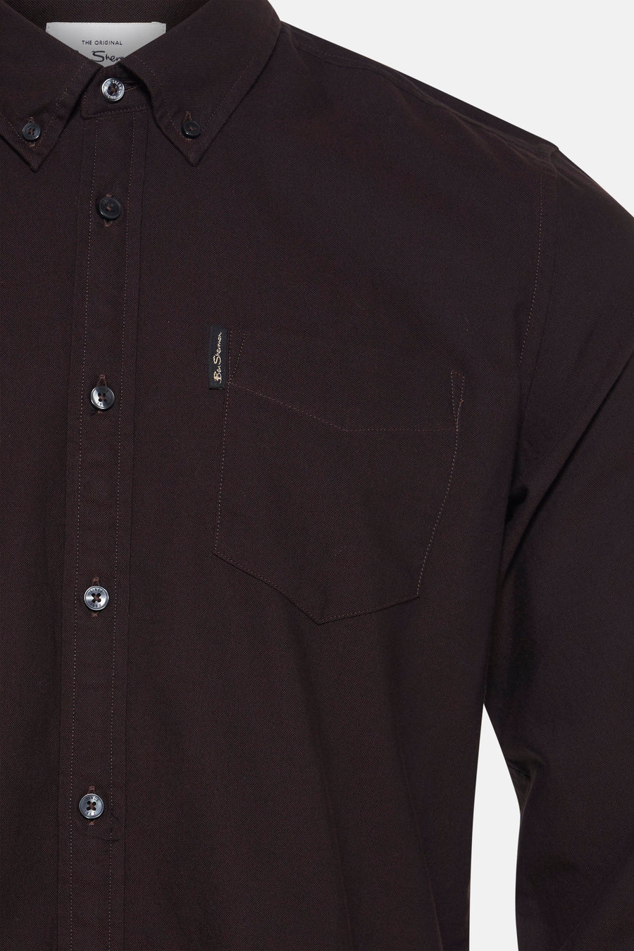 Chemise à manches longues - brun - BEN SHERMAN