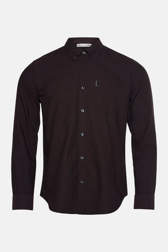 Chemise à manches longues - brun - BEN SHERMAN