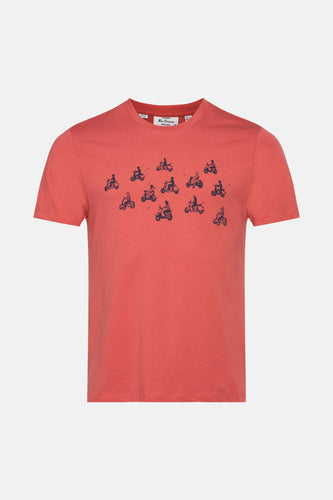 T-shirt à manches courtes - Rouge