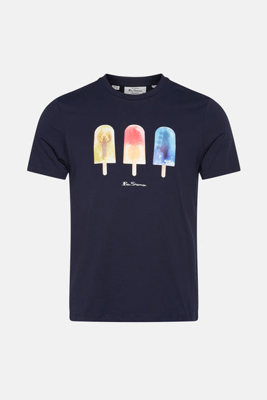 T-shirt à manches courtes - bleu