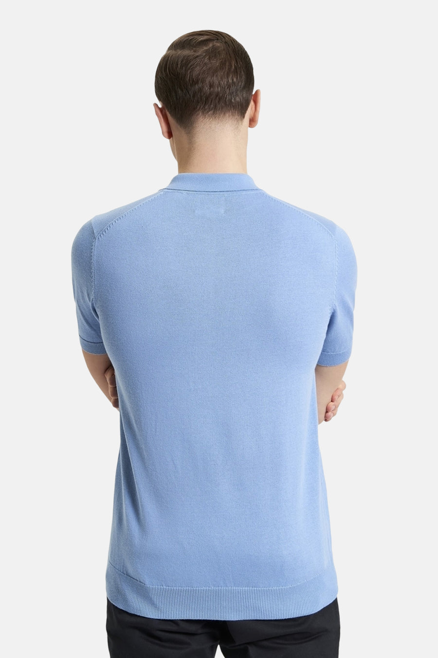 Polo à manches courtes - bleu - BEN SHERMAN