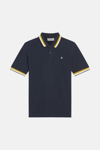 Polo à manches courtes - bleu - BEN SHERMAN