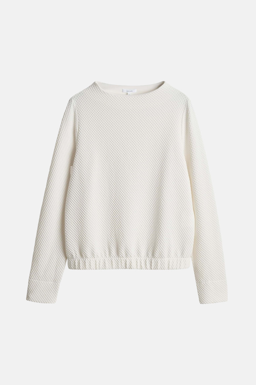 Pull à col rond - Blanc