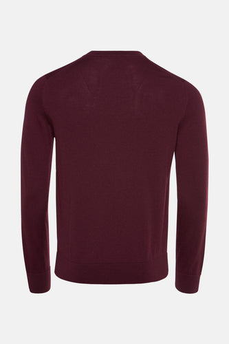 Pull à col rond - Mauve