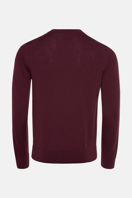 Pull à col rond - Mauve