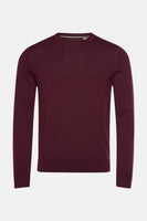 Pull à col rond - Mauve
