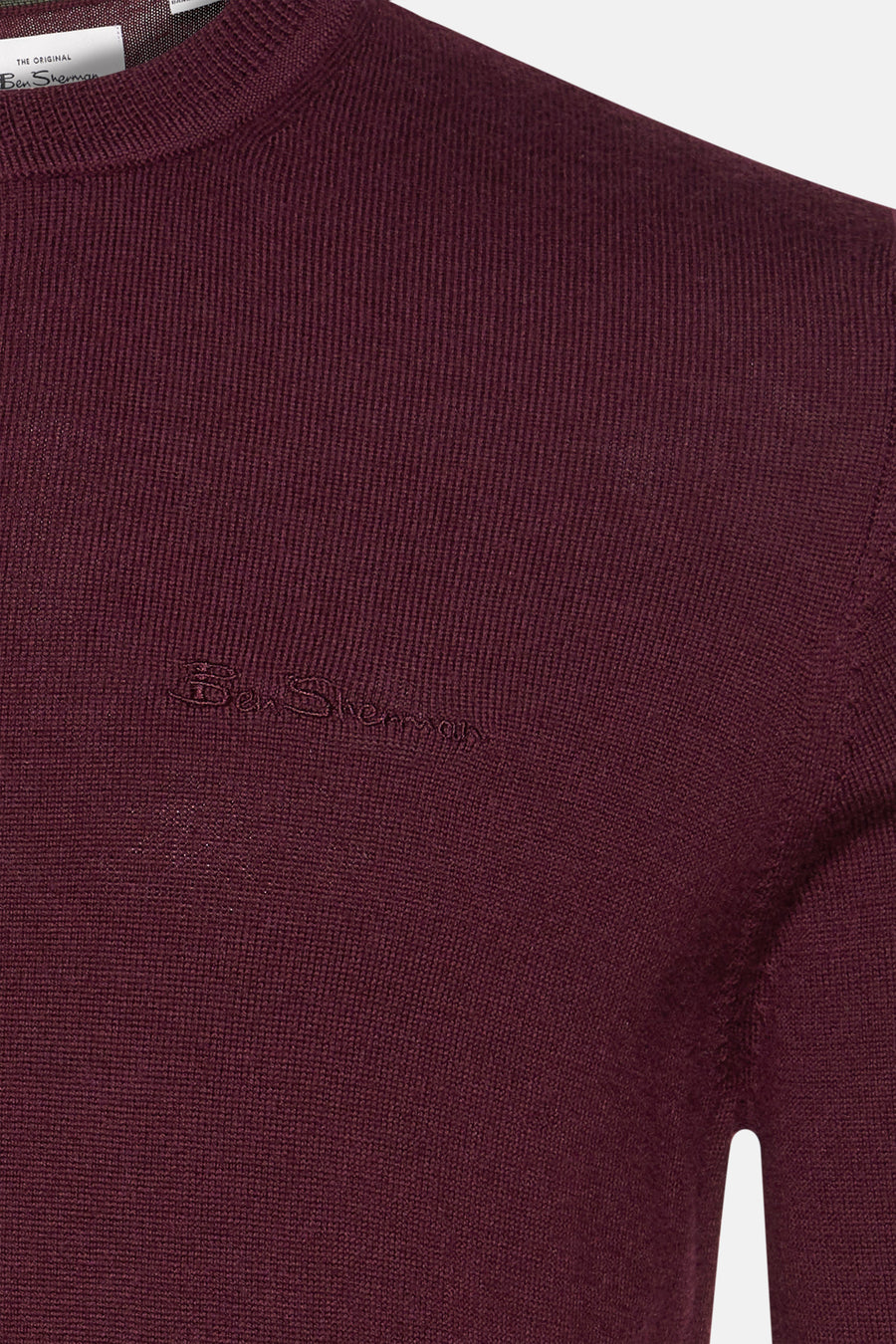 Pull à col rond - Mauve - BEN SHERMAN