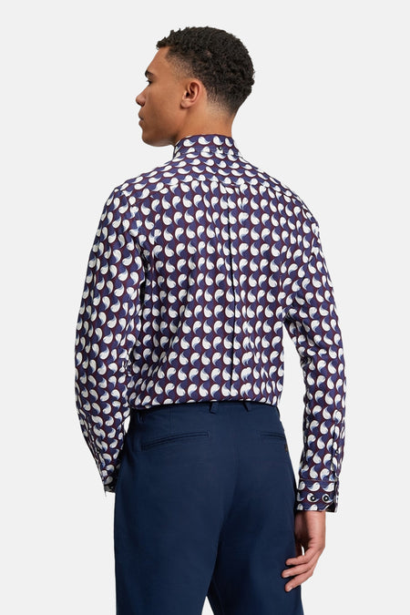 Chemise (manches longues) bleu - BEN SHERMAN