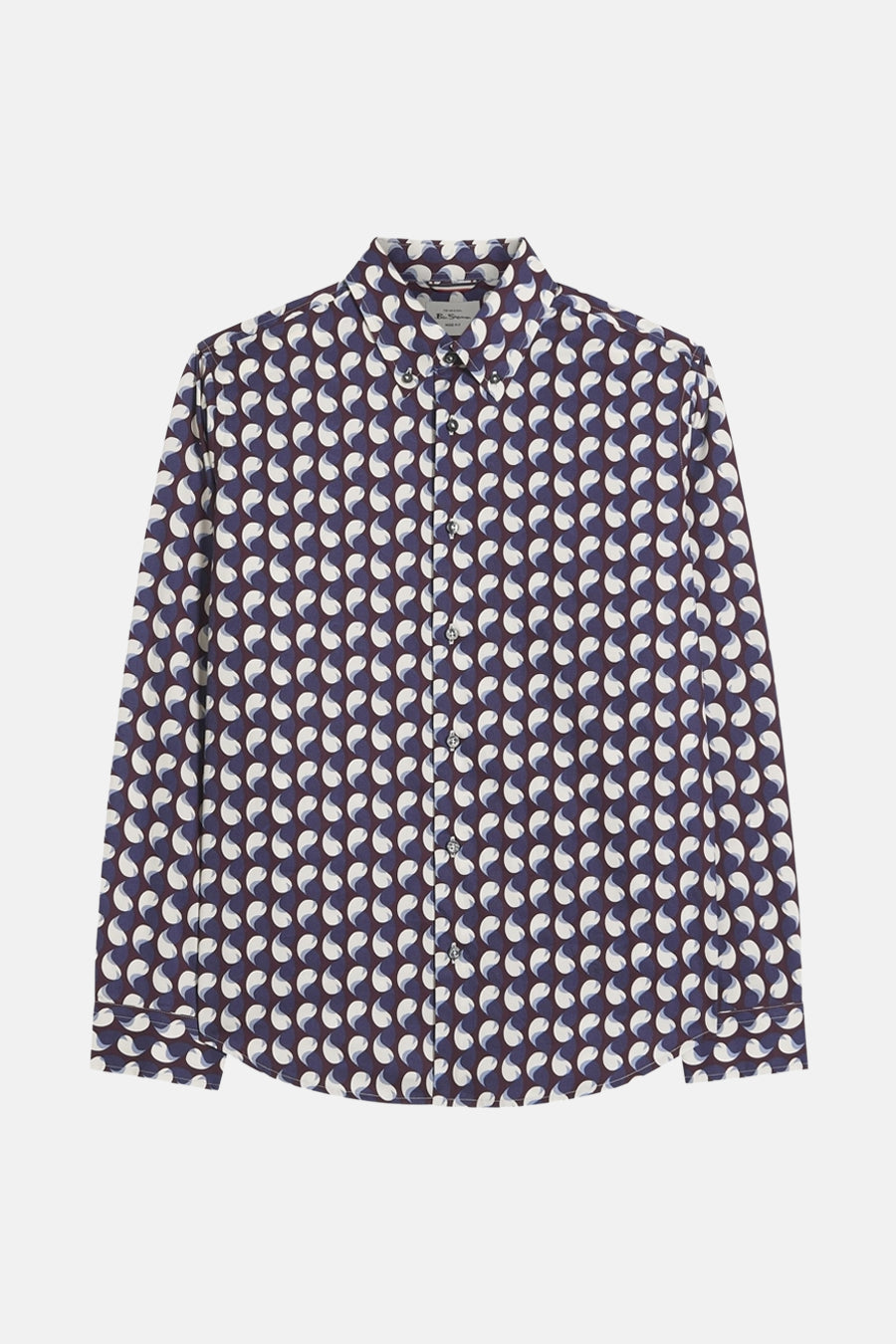 Chemise à manches longues - bleu