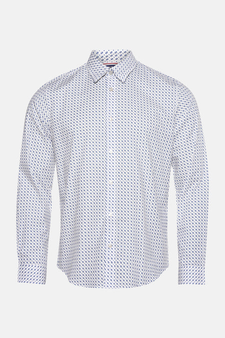 Chemise à manches longues - Blanc