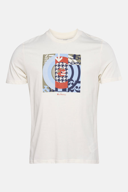 T-shirt à manches courtes - écru