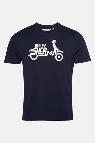 T-shirt à manches courtes - bleu - BEN SHERMAN