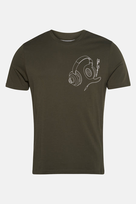 T-shirt à manches courtes - Kaki