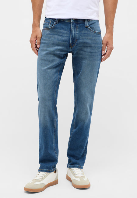 OREGON SLIM K - mid blue denim