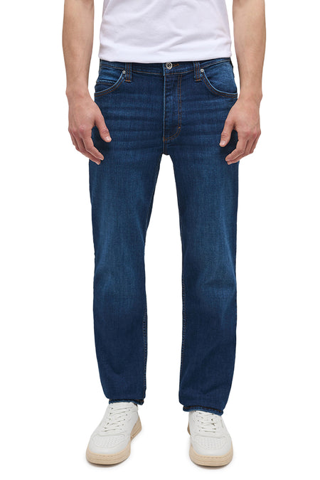 Jeans straight Dark blue denim - MUSTANG