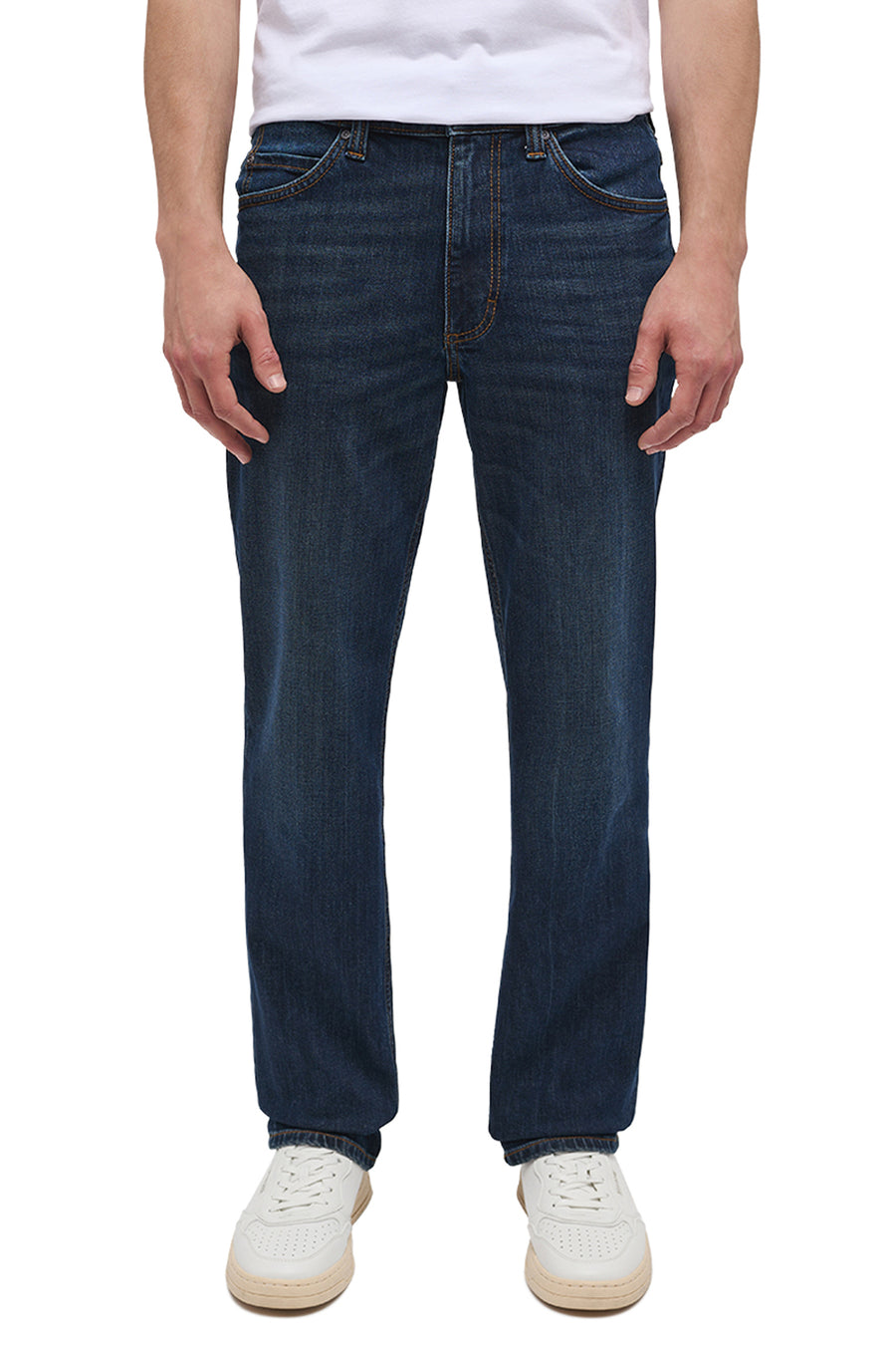 Jeans straight blue black denim - MUSTANG - MUSTANG