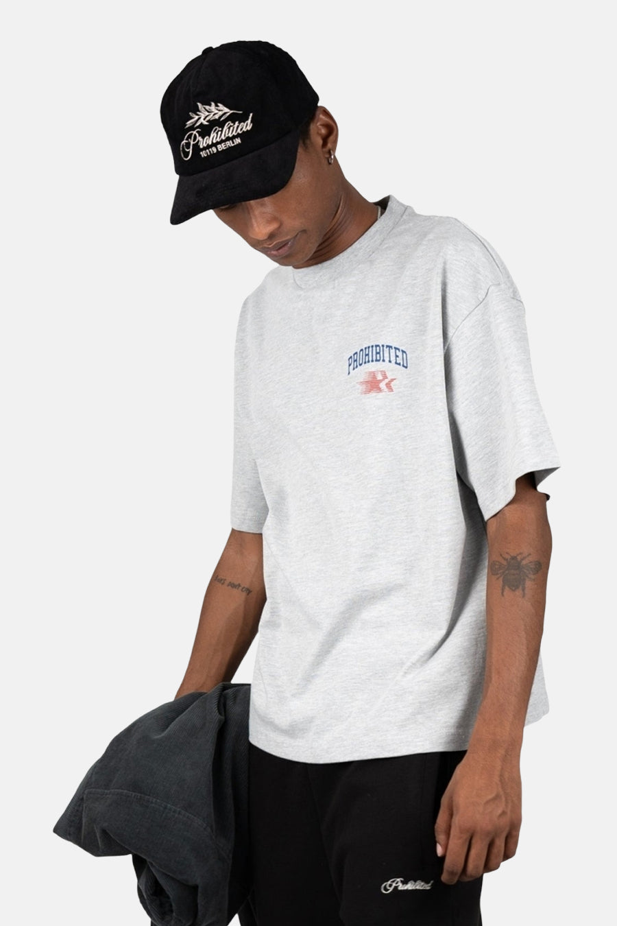 T-shirt à manches courtes - gris