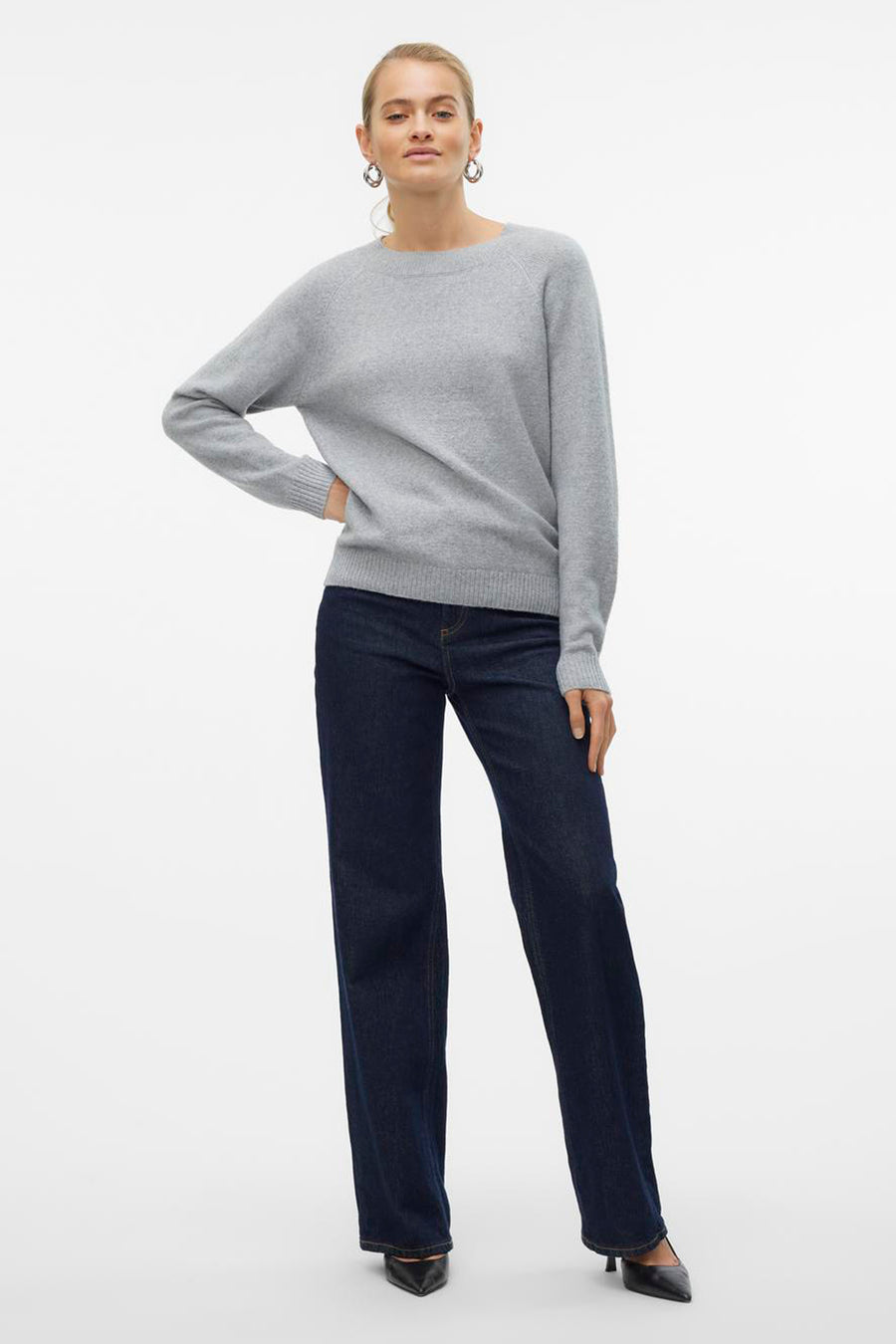 Pull - gris - VERO MODA®