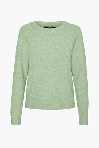 Pull à col rond - vert - VERO MODA®