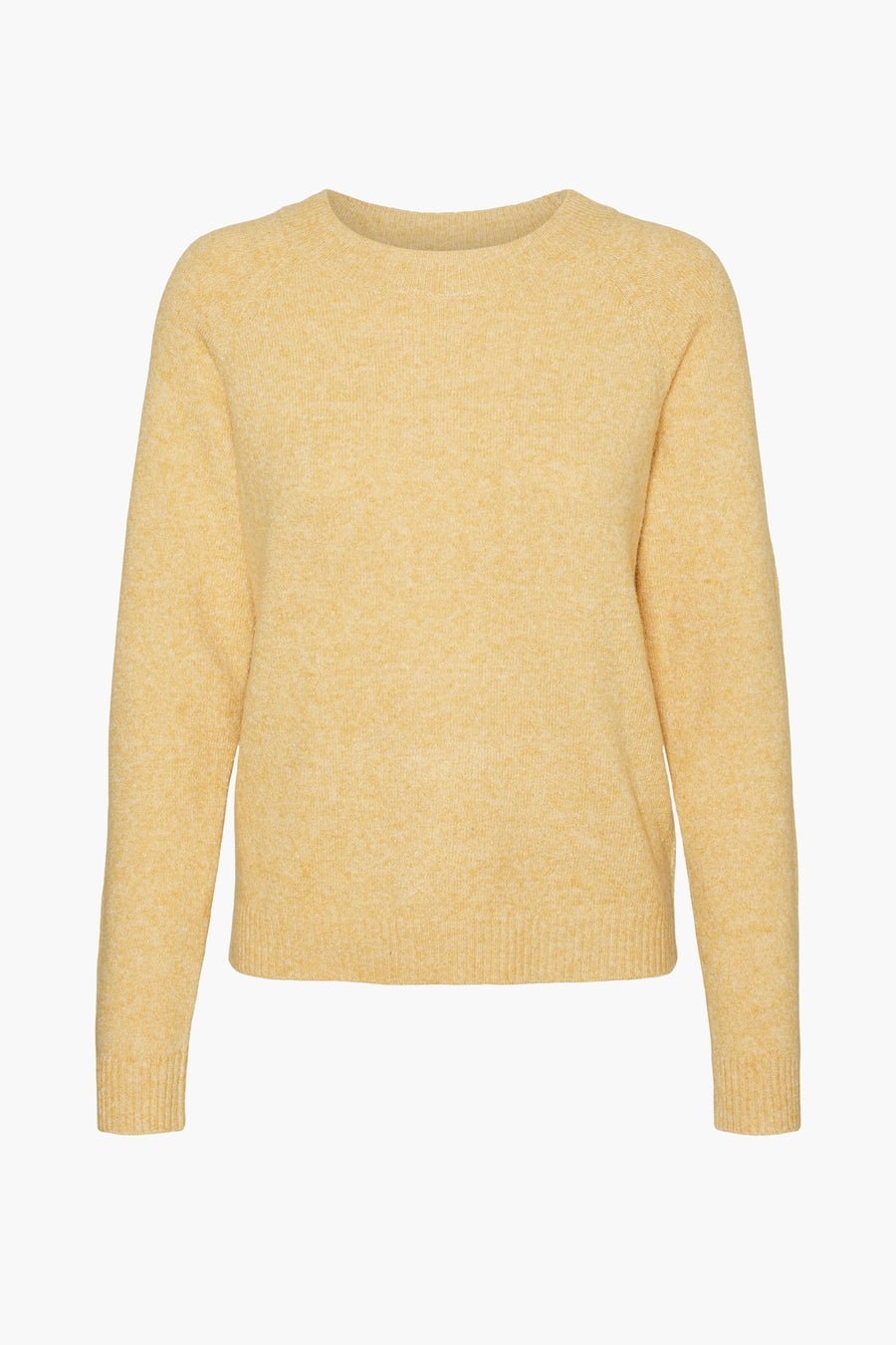 Pull à col rond - jaune - VERO MODA®