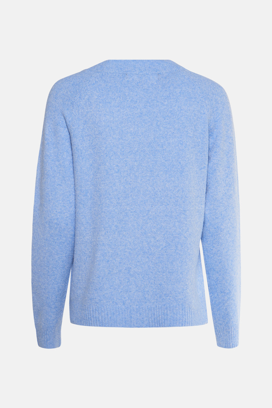 Pull à col rond - bleu - VERO MODA®