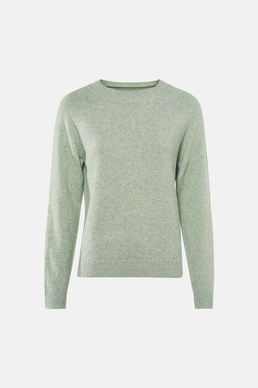 T-shirt vert avec col rond de VERO MODA, d'une douce texture.