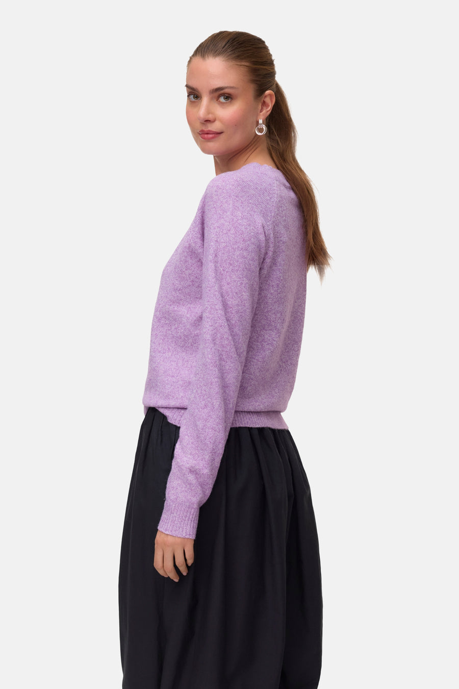 Pull col O - Royal Lilac