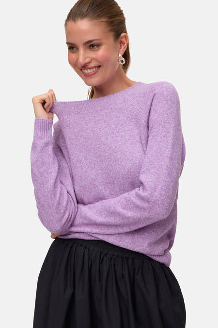 Pull col O - Royal Lilac