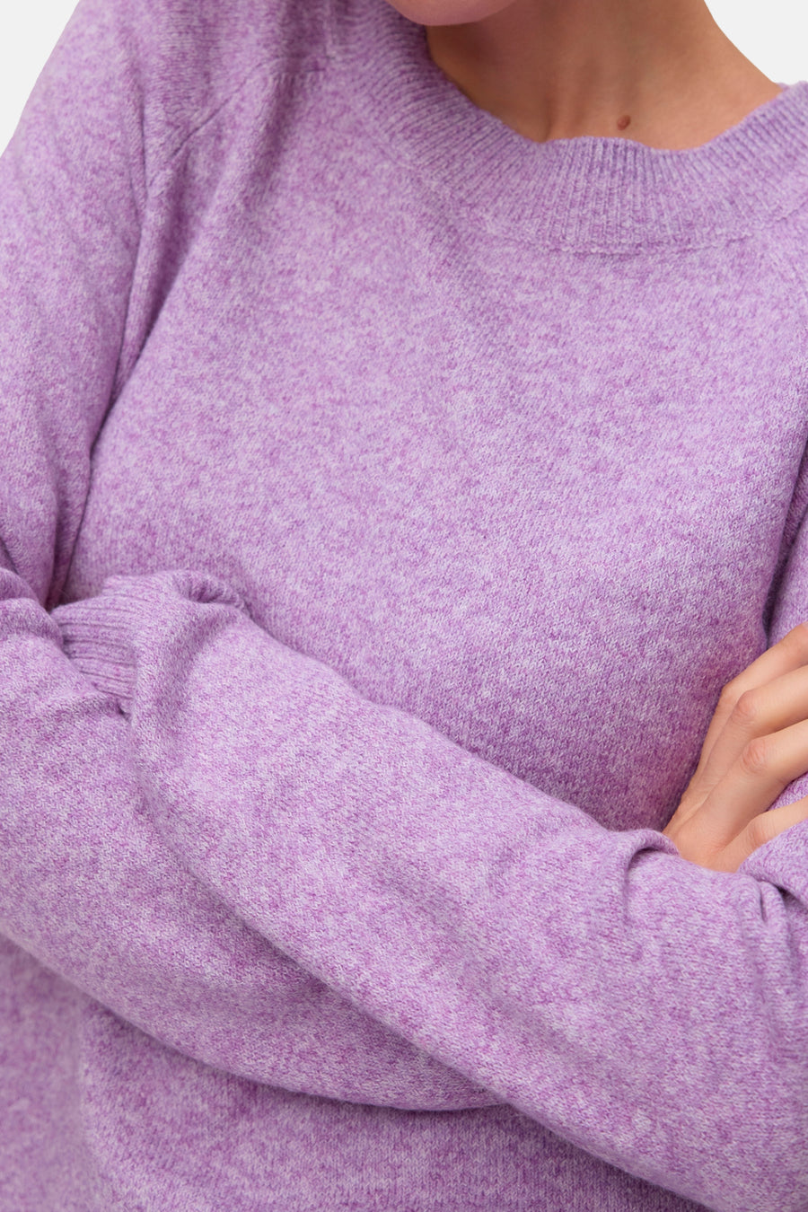 Pull col O - Royal Lilac