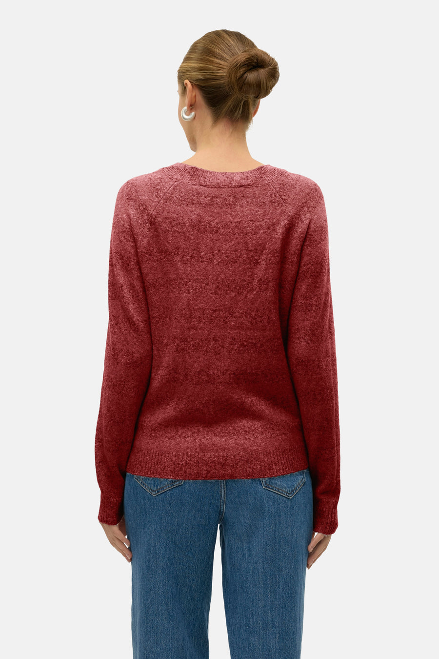 Pull à col rond - rouge - VERO MODA®