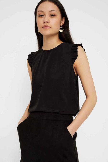 VMDONNADINA FAUXSUEDE SHORT SKIRT NOOS