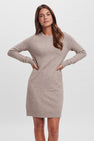 VMDOFFY LS O-NECK DRESS GA NOOS