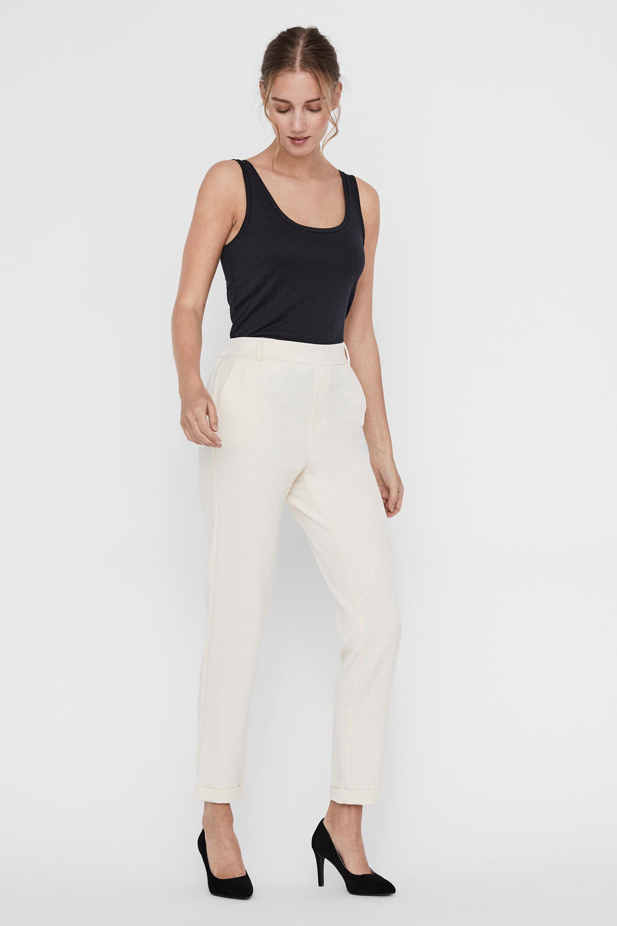 Pantalon costume - beige - VERO MODA®
