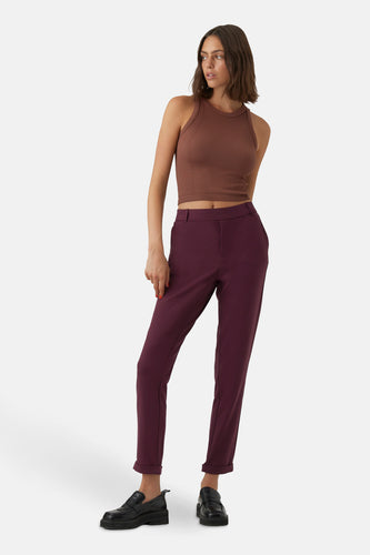 Pantalon de costume - Bordeaux - VERO MODA®