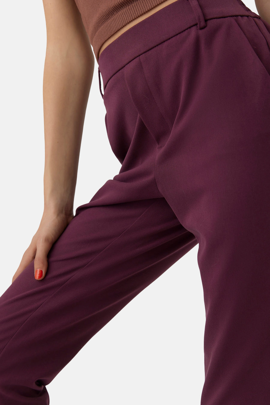 Pantalon de costume - Bordeaux - VERO MODA®