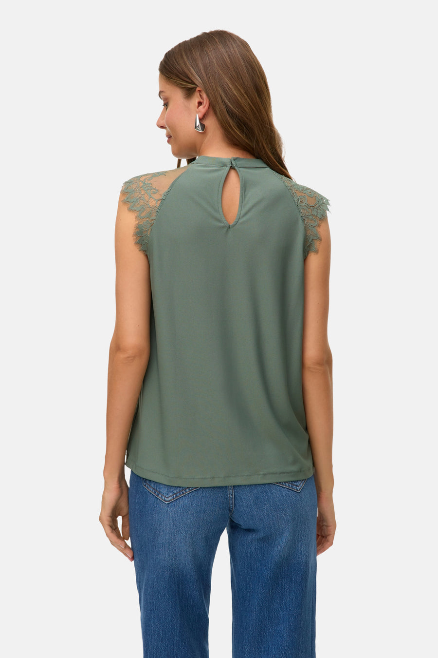 Blouse à manches courtes - vert - VERO MODA®