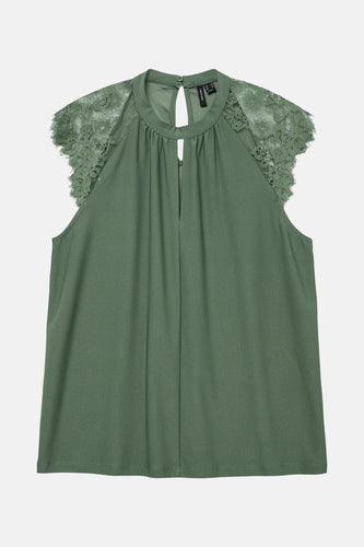 Blouse à manches courtes - vert - VERO MODA®