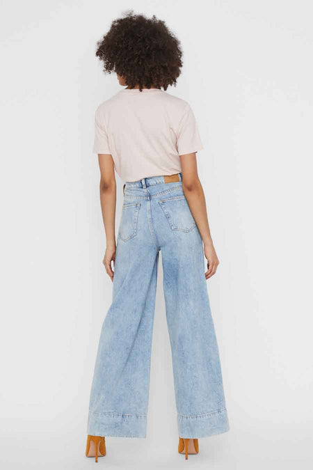 VMEMMA SHR WIDE JEANS BA3149