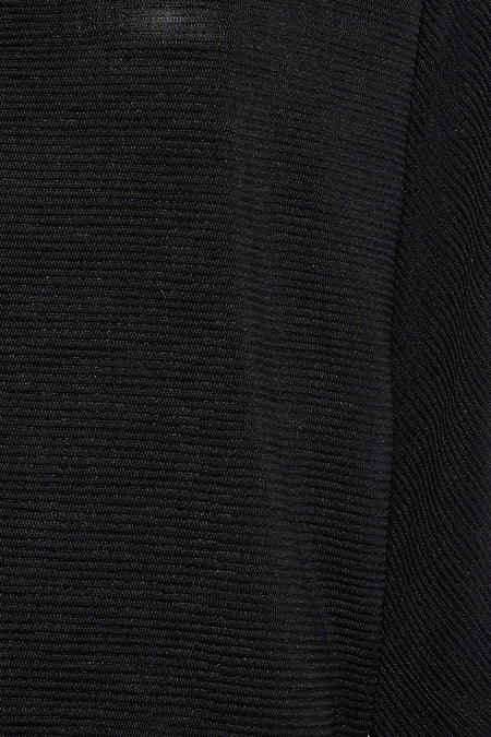 Pull à col rond - noir