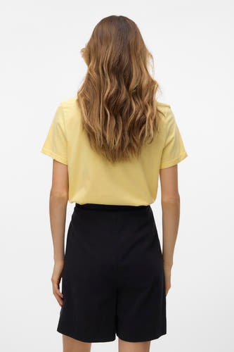 T-shirt à manches courtes - jaune