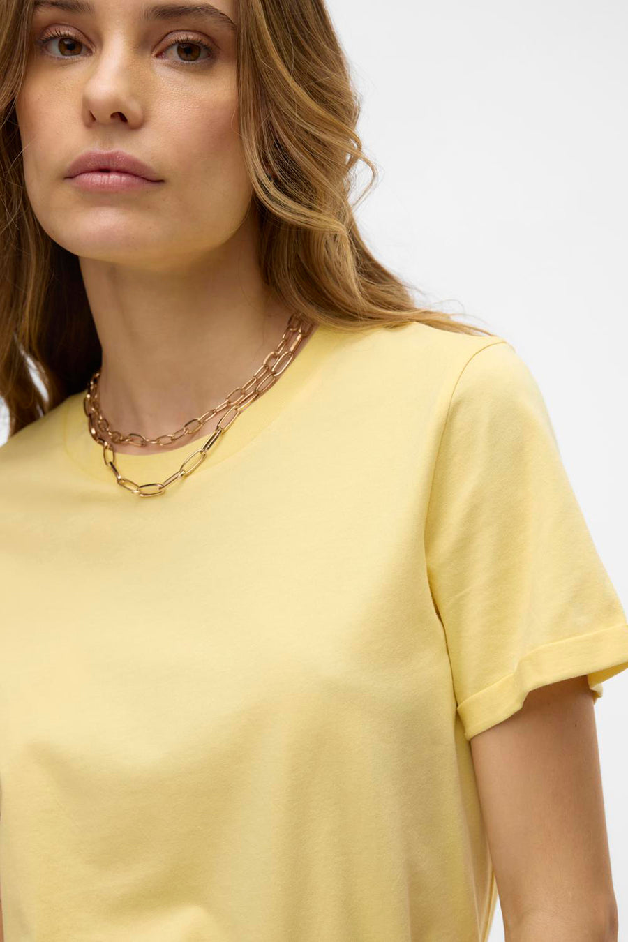 T-shirt à manches courtes - jaune